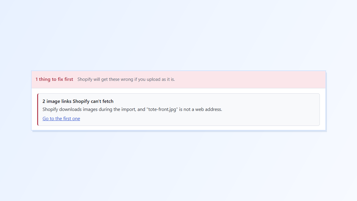 Shopify CSV Images Not Importing? Find the Image Links Shopify Can’t Fetch With Speedy CSV