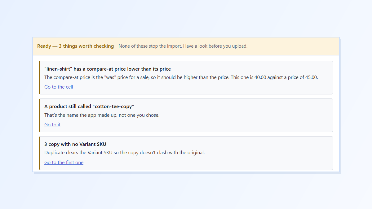 Shopify Export Products to CSV, Edit Them and Import Them Back: Step by Step